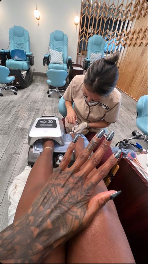 getting your nails done, is like therapy. Getting Nails Done, Holiday Prep, Vision Board Inspiration, Nails Done, Basketball Girls, Get Nails, Girls Life, Soft Girl, How To Do Nails