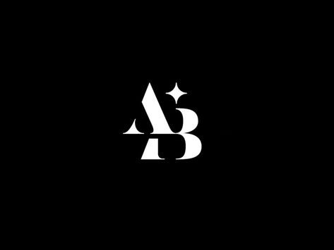 AB letter logo by Paul «Logo shop» Teams Profile Picture, Ab Letter Logo, Rj Logo, Ab Logo, Ms Teams, Coaching Brand, Gold And Black Background, Personal Branding Design, Management Logo