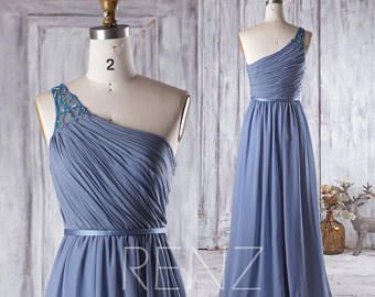 Steel Blue Bridesmaid Dresses, Sequin Wedding Dress, Vestidos Maxi, Wedding Dress A Line, Wedding Dress Sequin, Blue Bridesmaid Dress, Sequin Wedding, Dress One Shoulder, Dress Order