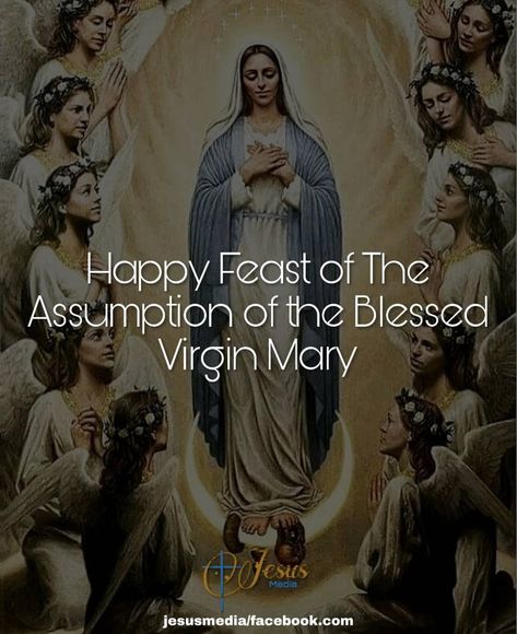 JESUS Media on Instagram: “Happy Feast of The Assumption of the Blessed Virgin Mary . . . . Follow:- @jesusmediamusic  Follow:- @jesus_media_malayalam  #jesusmedia1 .…” Happy Feast Of Assumption Of Mother Mary, Assumption Of The Blessed Virgin Mary, Happy Feast, Assumption Of Mary, Independence Day Wishes, The Blessed Virgin Mary, Blessed Mother Mary, Blessed Virgin, Follow Jesus