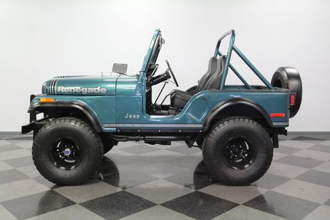 1979 Jeep CJ5 | Streetside Classics - The Nation's Trusted Classic Car Consignment Dealer Jeep Ika, Cj5 Jeep, American Pickup Trucks, Cj Jeep, Blue Jeep, Classic Jeeps, Vintage Jeep, Glossy Paint, Jeep Cj7