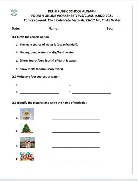 Moral Science Worksheet For Class 1, Moral Science Worksheet, Worksheets For Class 1, 1 Worksheet, Science Questions, Grammar For Kids, Work Sheet, Teaching English Grammar, Social Studies Worksheets