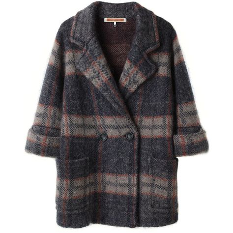 United Bamboo Plaid Knit Jacket ($365) ❤ liked on Polyvore featuring outerwear, jackets, coats, coats & jackets, women, tartan jacket, plaid jacket, collar jacket, united bamboo and knit jacket Tartan Jacket, Tartan Coat, Jacket Collar, Jackets Women, Toilet Bound, Plaid Coat, Long Sleeve Jacket, Collar Jacket, Hanako Kun