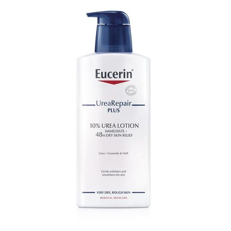 Eucerin UreaRepair PLUS 10% Urea Lotion - 400ml Atopic Skin, Moisturizer For Sensitive Skin, Skin Hyperpigmentation, Keratosis Pilaris, Lotion For Dry Skin, Skin Science, Skin Dryness, Skin Lotion, Cracked Skin