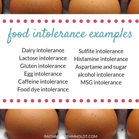 Some examples of food intolerances are dairy intolerance, lactose intolerance, gluten intolerance, egg intolerance, caffeine intolerance, food dye intolerance, sulfite intolerance, histamine intolerance, aspartame and sugar alcohol intolerance, MSG intolerance. Click through to read more about food intolerances and examples. Alcohol Intolerance, Dairy Intolerance, Vegan Keto Diet, 200 Calorie Meals, Histamine Intolerance, Lactose Intolerance, Lactose Free Diet, Grapefruit Diet, Ab Challenge