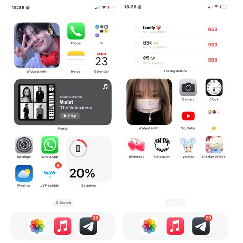 ios 17 jeongin skz nayeon twice soft messy simple Simple Ios Homescreen Layout, Skz Ios Layout, Simple Ios Homescreen, Simple Phone Layout, Iphone Layout Homescreen Ideas Simple, Twice Soft, Ipad Layout, Ios Themes, Themes Ideas