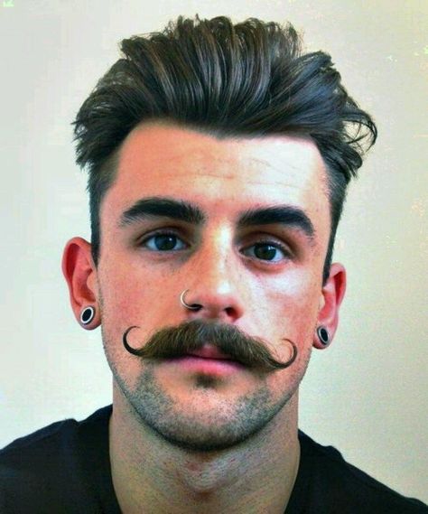 Nathan Mccallum, Hipster Haircuts For Men, Messy Hair Look, Trendy Mens Hairstyles, Portrait Practice, Hipster Haircut, Hipster Hairstyles, Mustache Styles, Men Beard