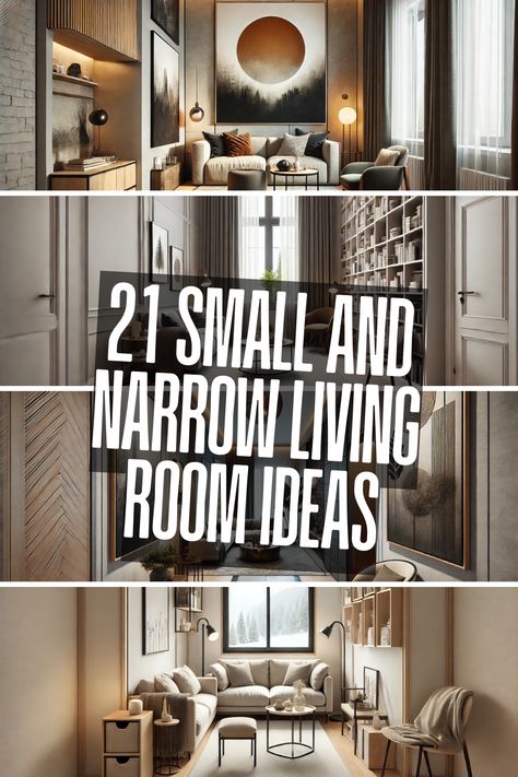 Struggling with a small, narrow living room? You’re not alone! My first apartment had the same challenge, and I’ve learned some clever tricks along the way. From using light colors and mirrors to create a spacious feel, to choosing low-profile furniture and adding multi-level lighting, these 21 ideas can turn your compact space into a cozy, stylish oasis. Whether it’s storage solutions, decor tips, or layout hacks, find inspiration to make every inch count. Small Place Living Room Ideas, Small Through Lounge Ideas, Low Level Storage Living Room, Seating For 6 In Small Living Room, Narrow Sitting Area, Narrow Front Room Ideas, Long Slim Living Room Ideas, Two Zones In Living Room, Split Level Living Room Decor