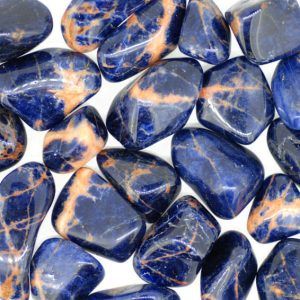 Sunset Sodalite Meaning, Sunset Meaning, Sodalite Crystal Meaning, Sunset Sodalite, Sodalite Meaning, Healing Ideas, Blue Celestite, Crystal Work, On The Spectrum