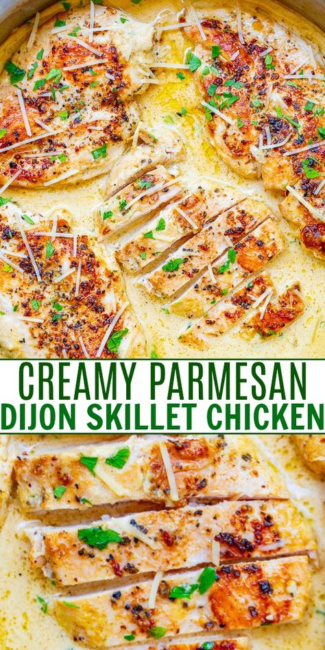 21 Seasoning Salute Recipes, 21 Salute Seasoning Recipe, Pounded Chicken Breast Recipes, Easy Stovetop Chicken, Dijon Mustard Chicken, Dijon Chicken Recipes, Creamy Parmesan Chicken, Stovetop Chicken, Dijon Chicken