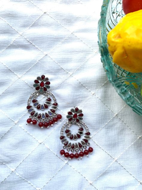 Maroon Colour Mirror and Kundan Earings Maroon Colour, Wine Colored Dresses, Maroon Color, Wine Colored, Colorful Dresses, Mirror, Quick Saves