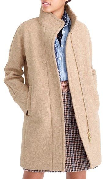 obsessed Jcrew Coat, Herringbone Coat, Beige Coat, Maxi Cardigan, Cocoon Coat, Petite Coat, Outfit Look, Jcrew Women, Fashion Tops