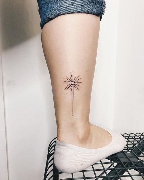 Star On Fire Tattoo, Firework Tattoo Ideas, Sparkler Tattoos, Fireworks Tattoo Ideas, Spark Tattoo, Starlight Tattoo, Firework Tattoo, Eve Tattoo, Tattoo Planning