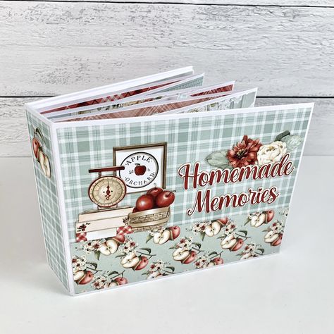 Artsy Albums Scrapbook Album and Page Layout Kits by Traci Penrod: Homemade Memories Album Memories Scrapbook, Apple Season, Memory Album, Mini Album Tutorial, Memory Scrapbook, Mini Scrapbook, Mini Scrapbook Albums, Scrapbook Album, Gift Card Sale