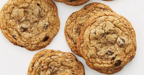 Martha Stewart Recipes Cookies, Martha Stewart Chocolate Chip Cookies, Crisp Chocolate Chip Cookies, Chocolate Chip Cookies Crispy, Martha Stewart Cookies, Chewy Chocolate Chip Cookies Recipe, Brownies Cheesecake, Crispy Chocolate Chip Cookies, Adult Activities