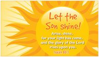 WHEN THE SON SHINES IN YOUR LIFE , HE SHINES BRIGHTER THEN THE SUN AND HIS LIGHT IS ALIVE ! Son Shine Quotes, Sunshine Box, Isaiah 60 1, Scripture Images, Prayer Partner, Daylight Saving, Ladies Lunch, Calming The Storm, Church Bulletin