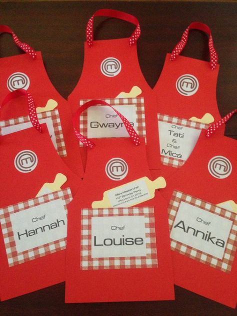 Kids Cooking Party, Pizza Party Birthday, Italian Themed Parties, Baking Birthday Parties, Cooking Theme, Kid Chef, Chef Party, Party Fans, Baking Party