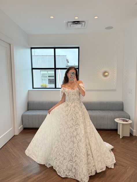 A-line wedding dress | Jenny Yoo Ezra | Strapless wedding dress | Jenny Yoo bridal | Jenny Yoo bridal gown | Jenny Yoo wedding dress Ezra Jenny Yoo, Jenny Yoo Ezra, Wedding Dress Jenny Yoo, Jenny Yoo Wedding Dress, Jenny Yoo Bridal, Canva Aesthetic, Jenny Yoo Collection, Jenny Yoo, Let's Get Married