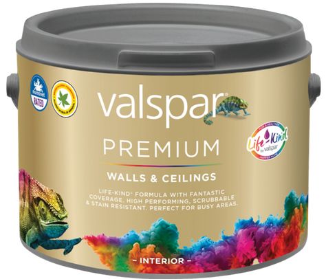 Paint Wood Walls, Walls In Bathroom, Dark Painted Walls, Cream Paint Colors, Valspar Colors, Painted Wood Walls, Valspar Paint, Wood Walls, Cream Paint