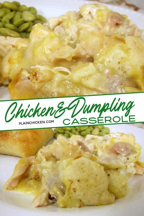 Chicken And Dumpling Casserole, Chicken Dumpling Casserole, Dumpling Casserole, Use Rotisserie Chicken, Chicken Dumpling, Recipes Using Rotisserie Chicken, Chicken Dumplings Recipe, Casserole Chicken, Holiday Turkey