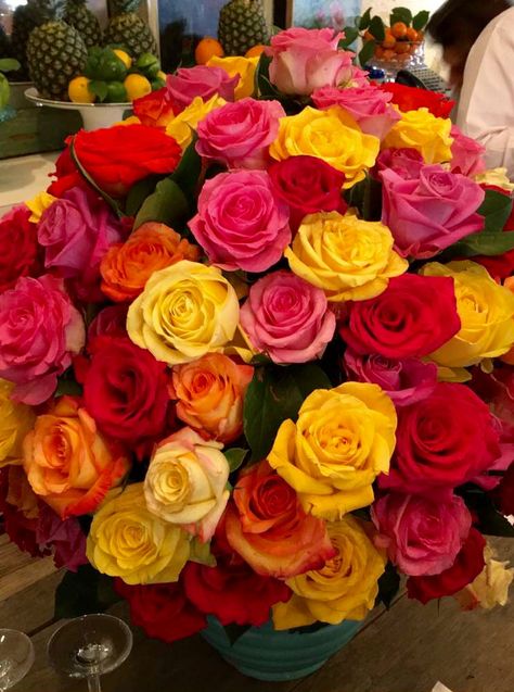 Red, Orange, Yellow, & Pink Roses Red Pink Yellow Flower Arrangement, Red Pink And Yellow Bouquet, Pink And Yellow Roses Arrangement, Pink And Yellow Roses Bouquet, Orange And Pink Roses Bouquet, Red Orange Flower Arrangements, Yellow And Orange Roses, Pink And Yellow Flower Arrangements, Orange Red Roses