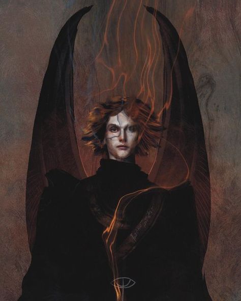 Lucifer Morningstar Art, Lucifer Sandman, Lucifer Art, Lucifer Morningstar, Angels And Demons, Arte Fantasy, Fallen Angel, Dark Fantasy Art, Pretty Art