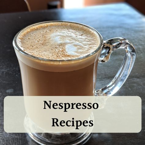 Caramel Cookie Nespresso Recipe, Nespresso Caramel Macchiato, Nespresso Cappuccino Recipe, Hot Nespresso Recipes, Nespresso Drinks Recipes, Nespresso Drinks, Espresso Drink Recipes, Coffee Nespresso, Cappuccino Recipe