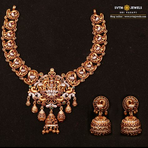 Indian Gold Jewellery, Mango Mala, Gold Jhumka Earrings, Gold Pearl Jewelry, Choker Necklace Designs, Traditional Attires, Antique Gold Jewelry Indian, Online Gold Jewellery, Indian Jewellery Design Earrings