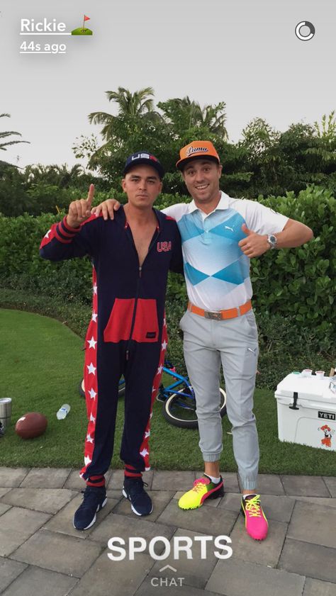 Rickie's and Justin's 2016 Halloween costumes 2016 Halloween Costumes, Jt Wallpaper, Ricky Fowler, Pga Tour Players, Rickie Fowler, Halloween Costumes 2016, Justin Thomas, Pga Tour, Golfers