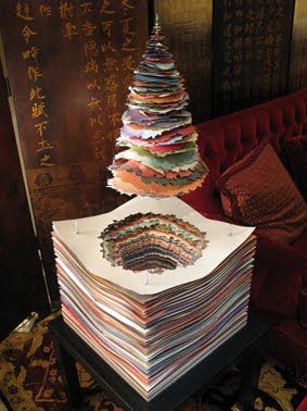 Christmas Tree Maud Vantours, Fashion 2008, Sculpture Diy, Sculpture Textile, Alternative Christmas Tree, First Prize, Smart Art, Tibetan Art, Composition Photography