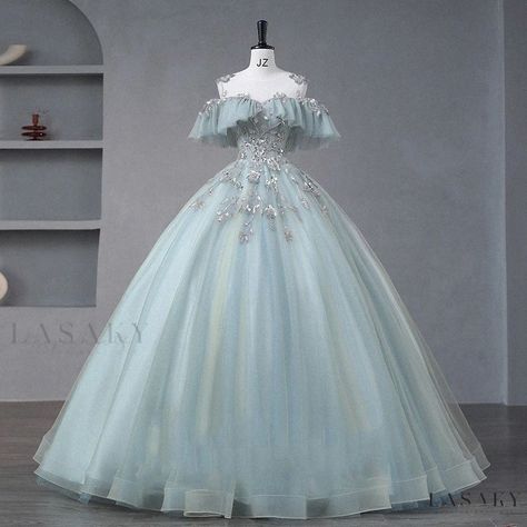 Lasaky - Elegant Princess Evening Gown Musical Performance Costume Princess Aesthetic Dresses, Tutu Wedding Dress, Princess Fancy Dress, Princess Dress Fairytale, Elegant Silk Dresses, Musical Performance, Pretty Quinceanera Dresses, Performance Costume, Disney Princess Dresses