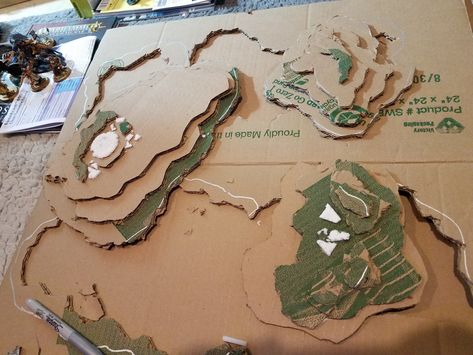 Miniatures Tutorials Dnd, Diy Dnd Miniatures Tutorials, Dnd Terrain Diy Cardboard, Tabletop Terrain Diy, Homemade Dnd Terrain, Dnd Board Diy, Diy Warhammer Terrain, Dnd Buildings Diy, D&d Terrain Diy