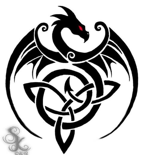 Tattoo Dragon, Celtic Knots, Dragon Drawing, Dragon Tattoo, The Story, Knot