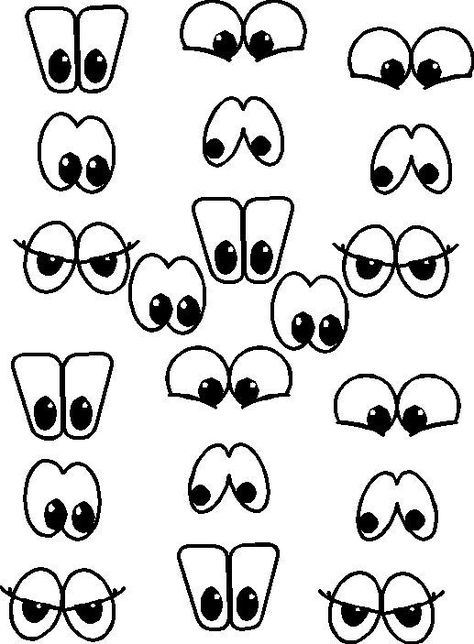 Cool Rock Painting Ideas Easy, Easy Cartoon Characters, Expressive Lines, Rock Faces, رسم كاريكاتير, Stone Pictures Pebble Art, Drawing Cartoon Faces, Diy Rock Art, Cartoon Eyes