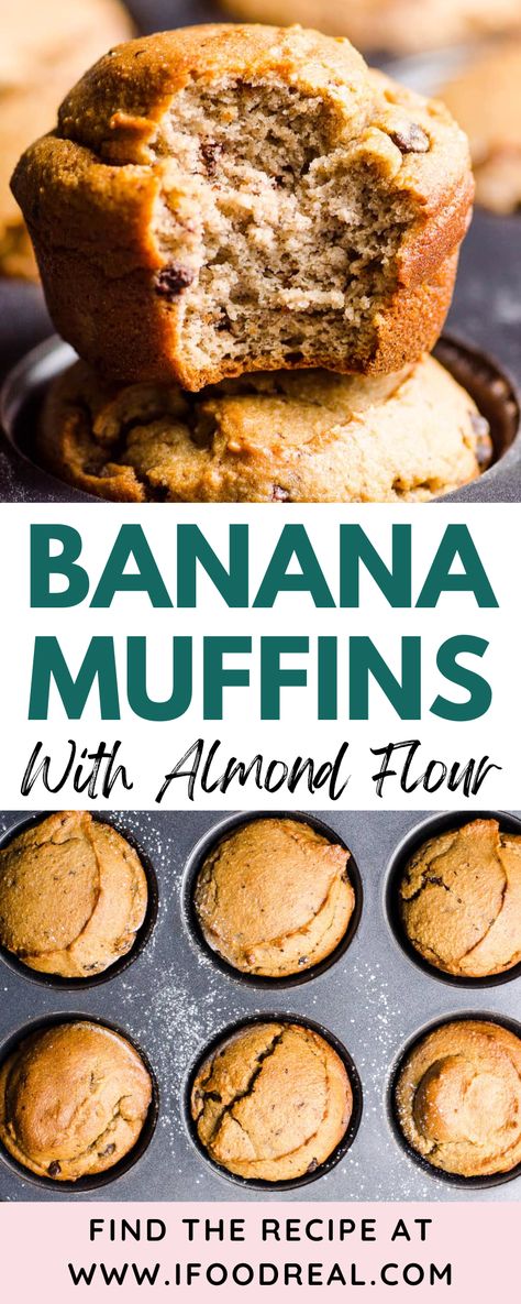 Paleo Banana Muffins Almond Flour, Banana Muffins Using Almond Flour, Healthy Low Carb Banana Muffins, Keto Banana Muffins With Real Bananas, Banana Muffins Almond Flour Recipe, Low Carb Banana Protein Muffins, Healthy Banana Nut Muffins Almond Flour, Low Cholesterol Banana Muffins, Banana Fiber Muffins