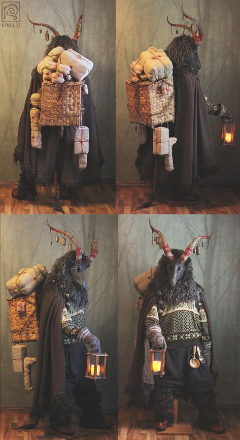 Goat Photos, Goat Costume, Strašidelný Halloween, Yule Goat, Fantasy Costumes, Arte Fantasy, 판타지 아트, 영감을 주는 캐릭터, Fantasy Clothing