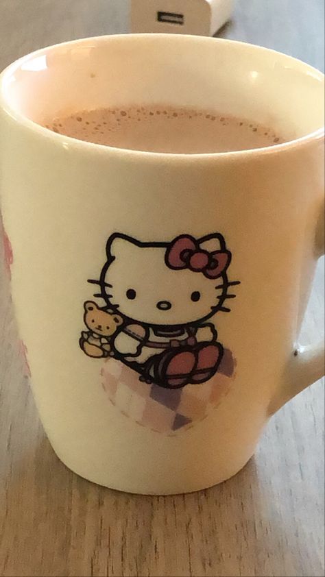 Ways To Spend Time Alone, Aesthetic Heaven, Hello Kitty Cup, Spend Time Alone, Hello Kitty Kitchen, Diwali Photography, Flower Cookie, Kpop Pink, Hello Kitty Gifts