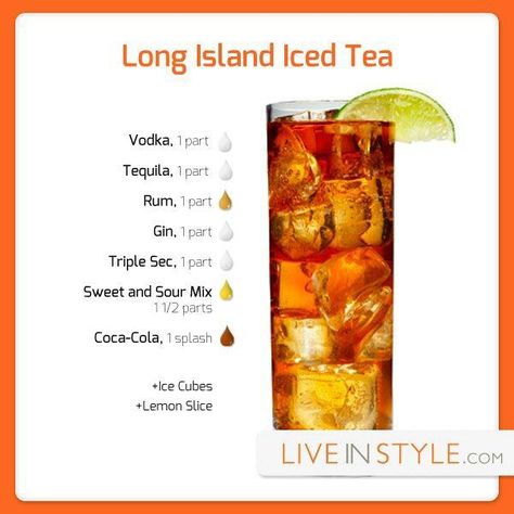 Long island iced tea Long Island Iced Tea Recipe, Iced Tea Recipe, Iced Tea Recipes, Liquor Drinks, Long Island Iced Tea, Tea Cocktails, Tea Recipe, Drink Specials, Alcohol Drink Recipes