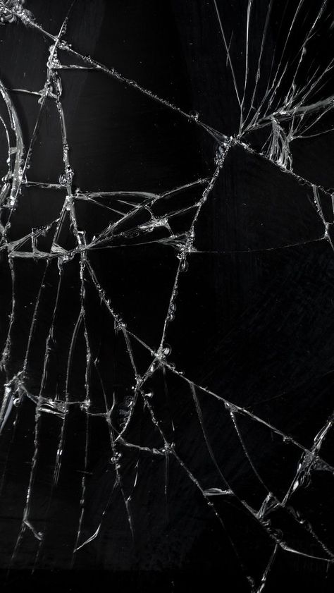 Broken Phone Screen, Cracked Wallpaper, Broken Phone, Broken Screen Wallpaper, Android Wallpaper Art, Black Wallpaper Iphone Dark, Pretty Wallpapers Tumblr, Cracked Screen, Broken Screen