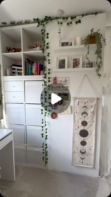 DIY Mum - Kayleigh Sherbourne on Instagram: "IKEA KALLAX Room Partition 

These two girls get on so well but they desperately wanted their own privacy. I achieved this by using two 2by4 KALLAX Units and two 2by2 KALLX units. 

We went to @bandq_uk and had some ply wood cut to size to fit on each side of the KALLAX Units. 

Painted the wood with some ‘Dazzle Me’ paint from @frenchicpaint #gifted 

Added some accessories and to finish it off we got some net curtains and shower pole for that extra bit of privacy. 

#ikeahack #ikea #ikeahacks #roompartition #sharedrooms #girlsroom" Mum Diy, Shower Pole, Ply Wood, Ikea Bedroom, Ikea Kallax, Net Curtains, Kallax Ikea, Room Partition, Wood Cut