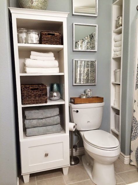 Bathroom Dresser Storage, Bathroom Storage Ideas For Towels, Furniture In Bathroom, Bathroom Towel Storage Cabinet, Master Toilet, Pinterest Bathroom, Efficient Bathroom, Ideas Armario, Diy Bathroom Storage Ideas