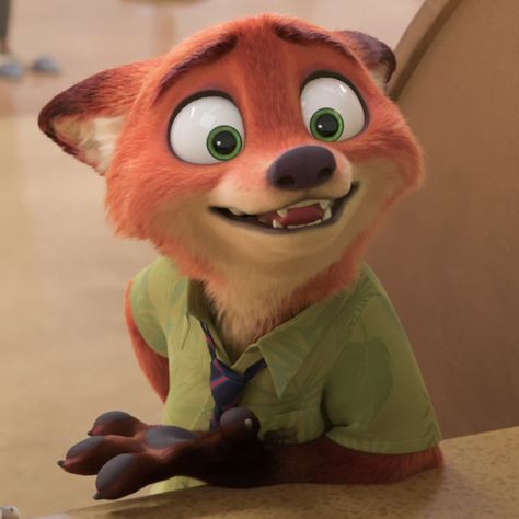 Zootopia Nick Wilde, Disney Zootropolis, Zootopia Characters, Zootopia Nick, Zootopia Fanart, Disney+ Icon, Nick And Judy, Nick Wilde, Disney Zootopia