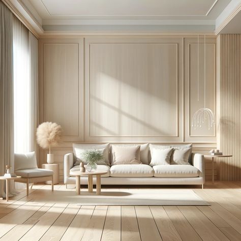 soft beige walls with light wood floors Cream Walls, Light Wood Floors, Roof Colors, Soft Beige, Beige Walls, Soothing Colors, Earthy Colors, Light Wood, Floor Lights