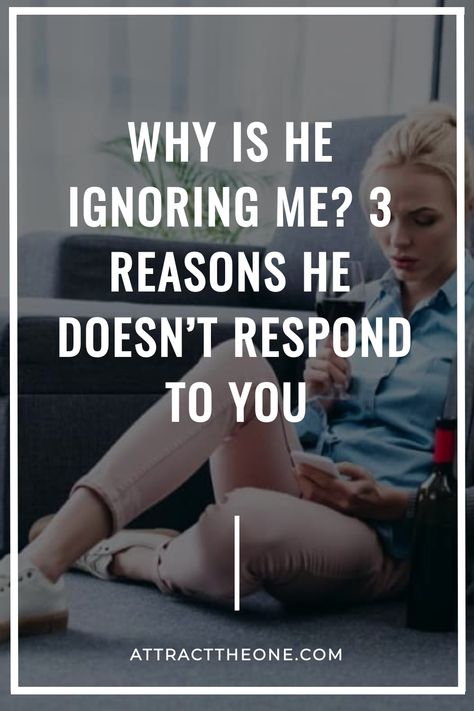 Wondering, “why is he ignoring me?” Here are 3 main thoughts men have when they ignore a woman and what you can do to pull him back when he gets distant. Why Are You Ignoring Me Quotes, When Your Boyfriend Ignores You Quotes, Why Do People Ignore Me, When He Is Online But Ignores You, When He’s Ignoring You Quotes, What To Do When He Ignores You, When He Ignores You, How To Ignore Someone Who Ignores You, What Does It Mean When A Guy Ignores You