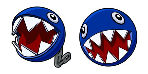 Chain Chomp Tattoo, Mario Chain Chomp, Mario Enemies, Chain Chomp, Mario Video Game, Custom Cursor, Chrome Web, Red Cap, Guard Dogs