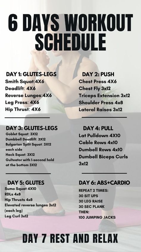 6-Day Split Workout Routine For Women #workoutplan #fitnessgoals #workoutroutine #fullbodyworkout #exerciseplan #weeklyworkout. https://www.theworldaccordingtome.org/healthy-food-and-drink-recipes/1859787_weekly-gym-workout-plan-for-women-get-strong-and-feel-great/?exs85 Split Workout Routine For Women, Split Routine, Weekly Gym Workouts, Split Workout Routine, Workout Routine For Women, Split Workout, 2024 Health, Resistance Training Workouts, Workout Gym Routine