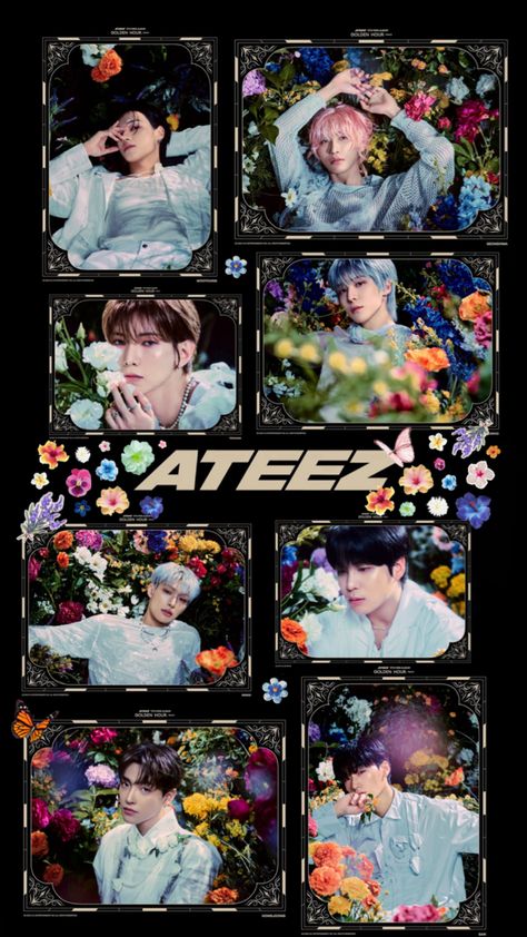 Ateez - Golden Hour pt2-{photoshoot}/Wallpaper Ateez Guerilla Wallpaper, Ateez Work Wallpaper, Ateez Background Aesthetic, Ateez Wallpaper Ot8 Aesthetic, Ateez Wallpaper Laptop Hd, Ateez Album Aesthetic, Ateez Phone Wallpaper, Ateez Flower, Ateez Christmas Wallpaper