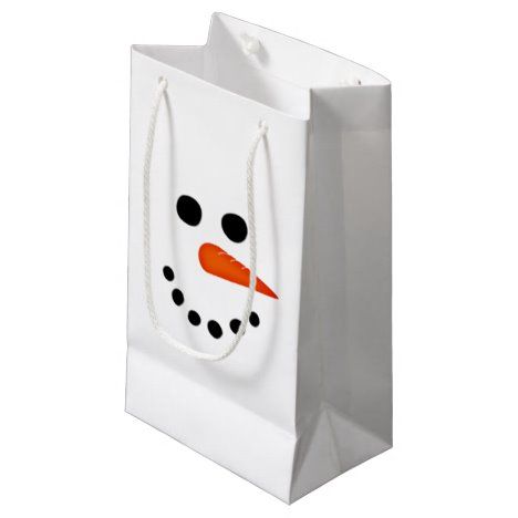 White Paper Bag Christmas Gift Bags, Bulk Craft Ideas, Christmas Paper Bags Ideas Diy Gifts, Christmas Bag Decorating Ideas, Heartland House, Diy Snowman Gifts, Snow Crafts, Christmas Party Crafts, Christmas Sayings