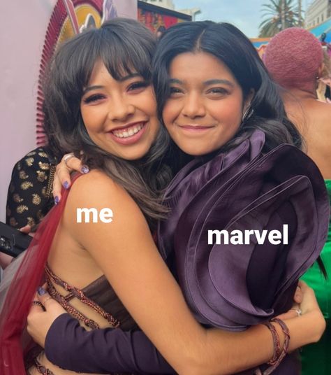 Mcu Pfp, Marvel Pfp, Marvel Collage, Iman Vellani, Xochitl Gomez, Marvel Cast, Marvel Icons, Marvel Images, Estilo Taylor Swift