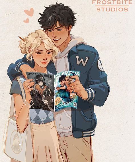 Frostbite Studios, Percy Jackson Fanart, Percy Jackson Drawings, Percy Jackson Annabeth Chase, Zio Rick, Percy Jackson Ships, Hazel Levesque, Percy And Annabeth, Percy Jackson Fan Art